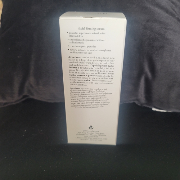 Philosophy When Hope Is Not Enough Facial Firming Serum JUMBO 5.7 oz New in Box - Picture 2 of 4